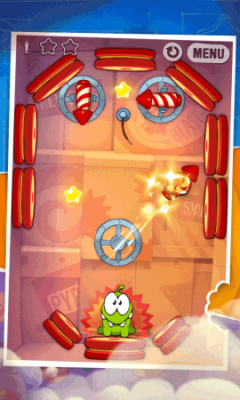 Cut the rope как пройти уровень 2 14