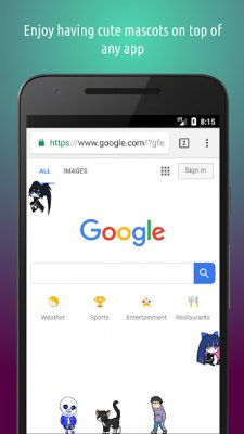 Shimeji — screenshot 1