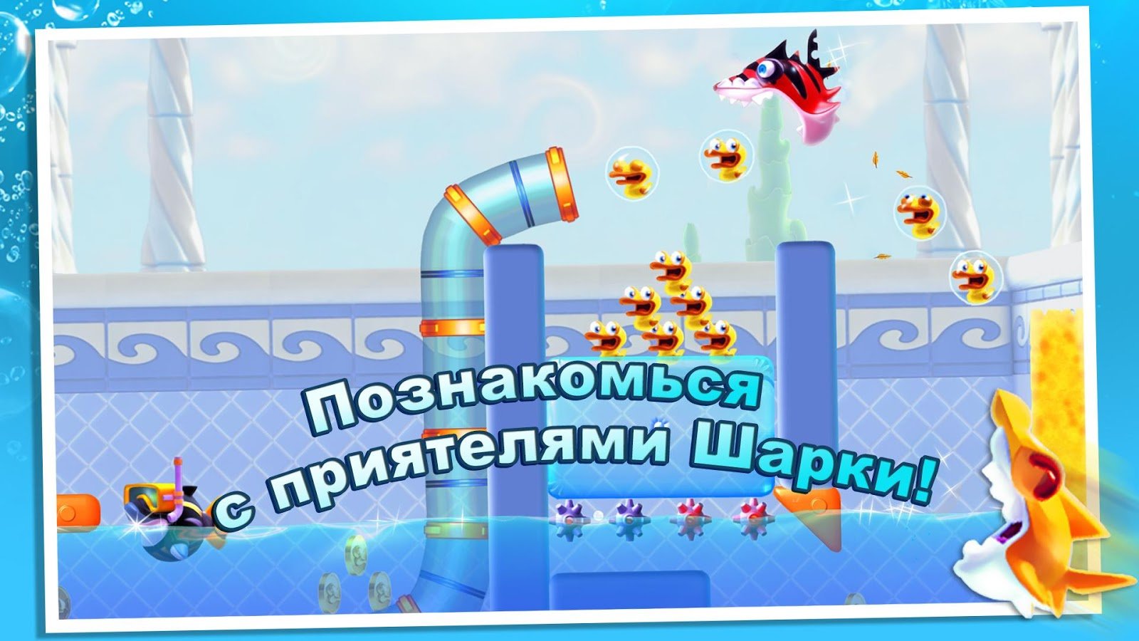 Скачать Shark Dash v1.1.1 на андроид APK