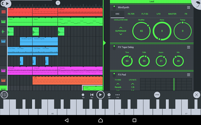 FL Studio Mobile — скриншот 2