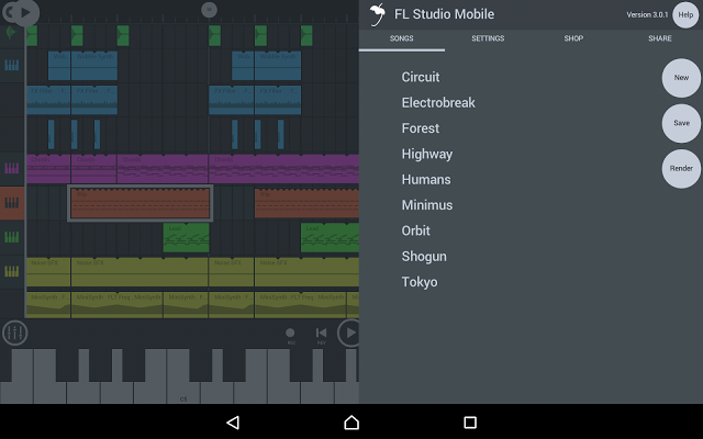 FL Studio Mobile — скриншот 1
