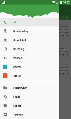 tTorrent — скриншот 3