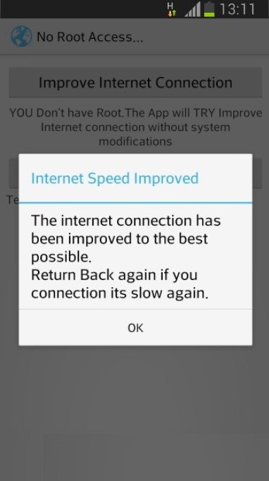 Restore в Internet Speed Master на Андроид