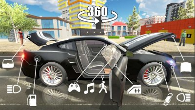Симулятор Автомобиля 2 — скриншот 1
